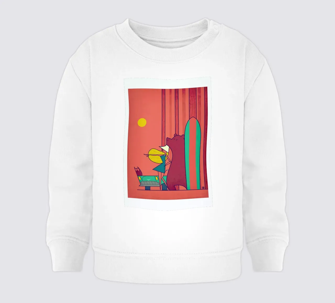 SURF felpa neonato da Ale Giorgini