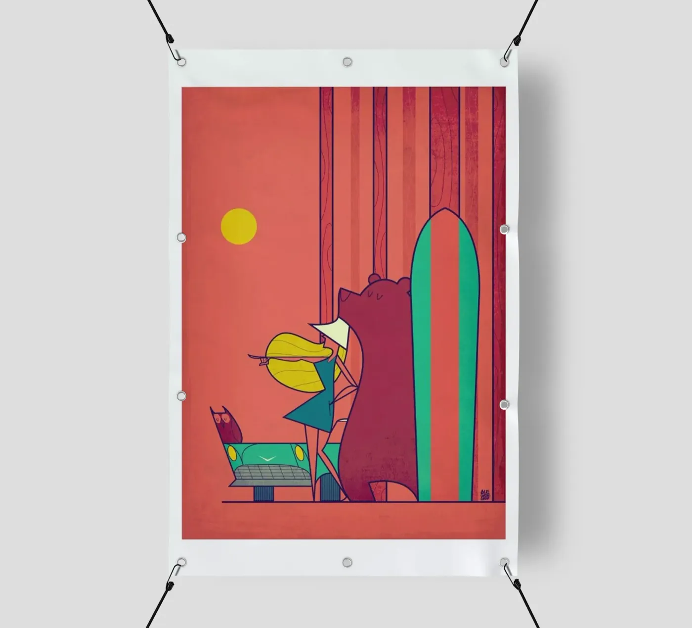 SURF PVC Plane von Ale Giorgini