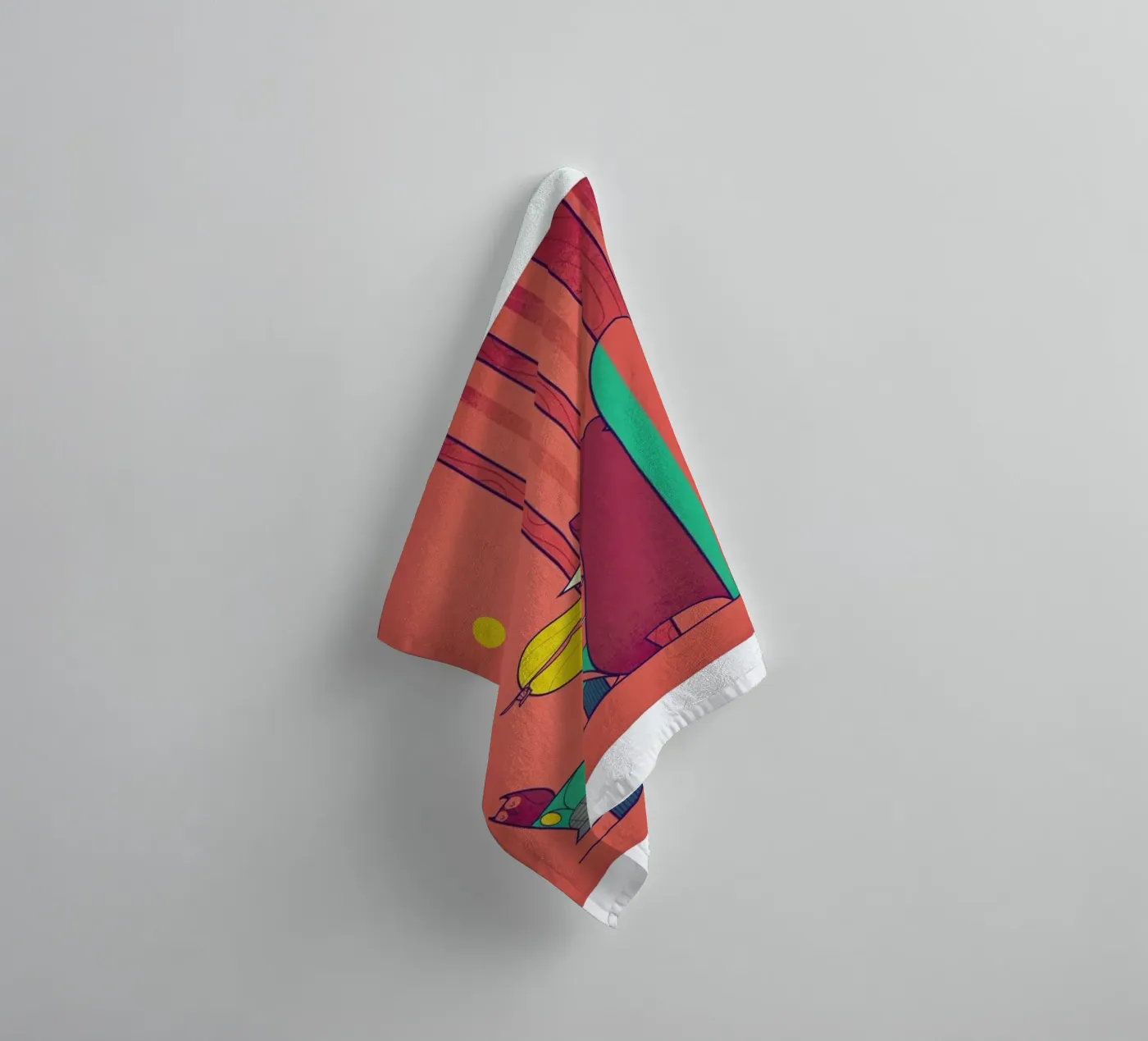 SURF towel by Ale Giorgini