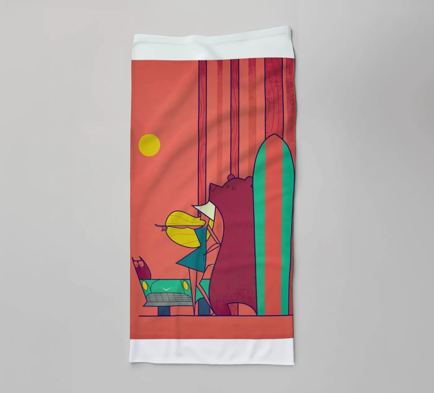 SURF Handtuch von Ale Giorgini
