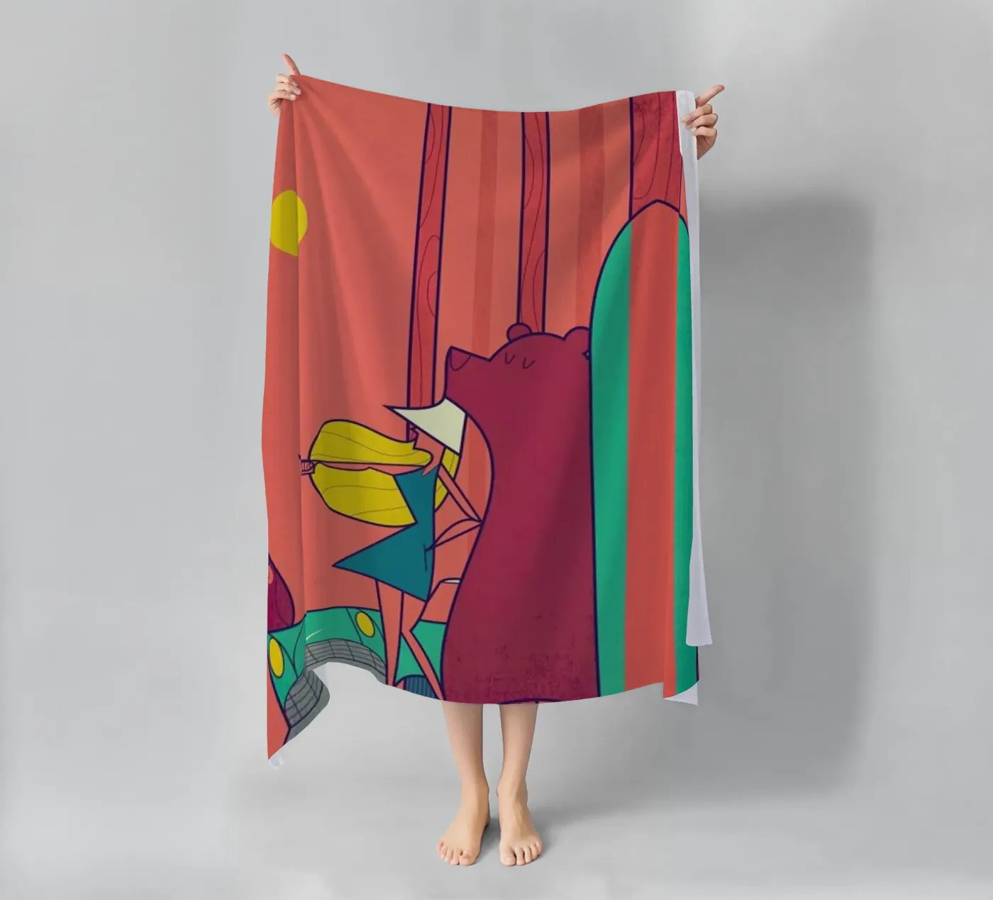 SURF strandhanddoek van Ale Giorgini