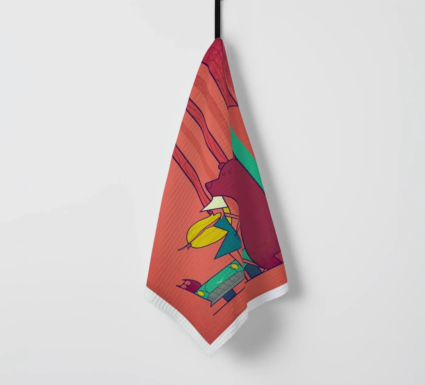 SURF theedoek van Ale Giorgini