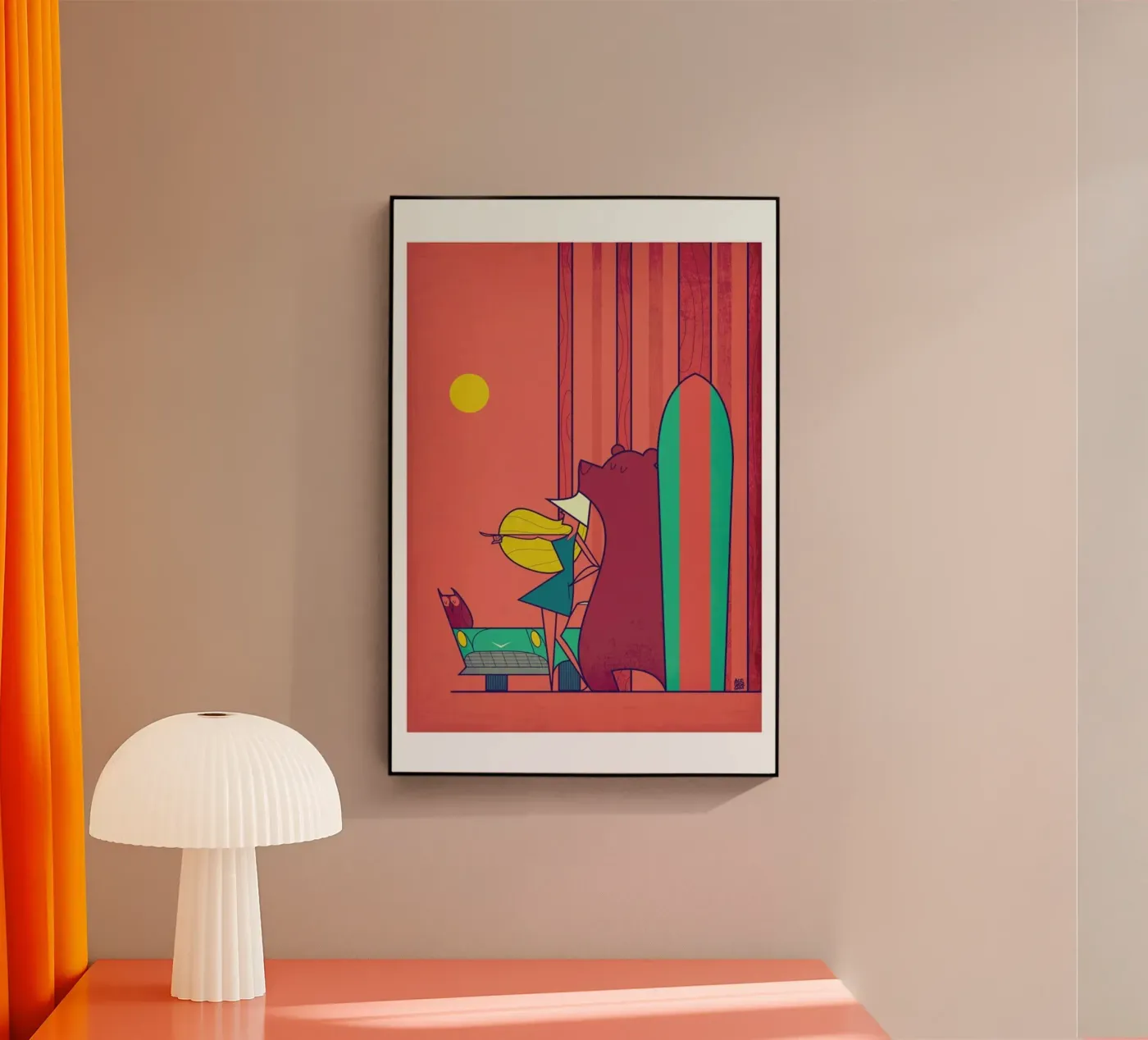 SURF plexiglas de Ale Giorgini