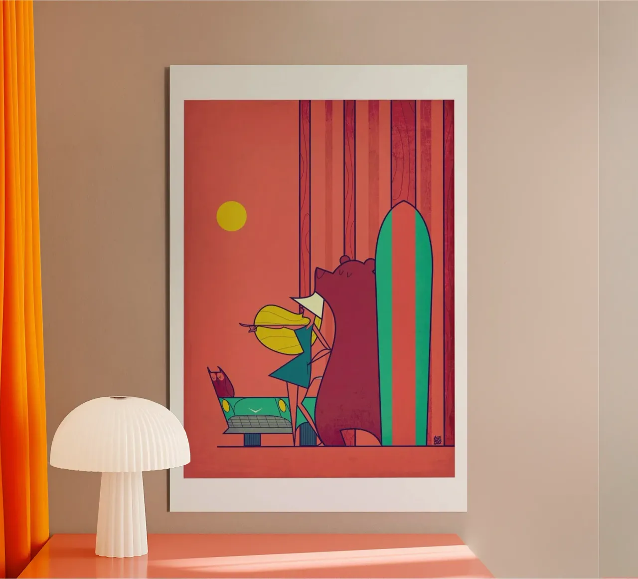 SURF alluminio dibond da Ale Giorgini