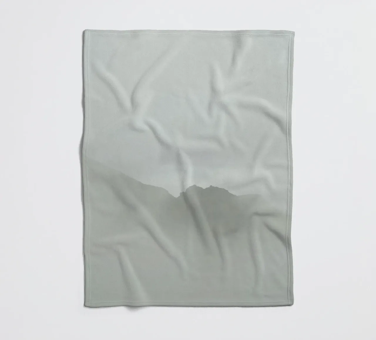 Misty Wallis Peaks fleece blanket by FujiSwiss