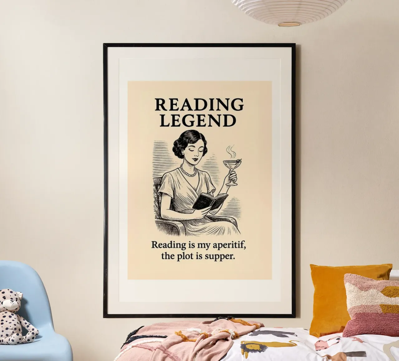 Reading Legend hahnemühle by Taika Tori Art
