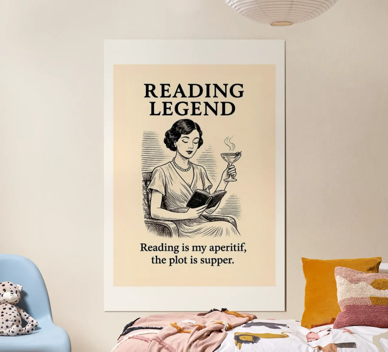 Reading Legend hahnemühle by Taika Tori Art