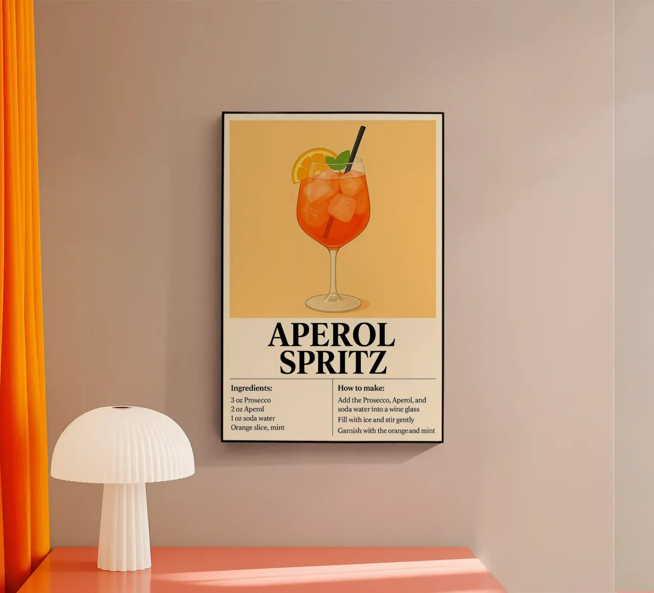 How to make Aperol Spritz plexiglass da KevKon