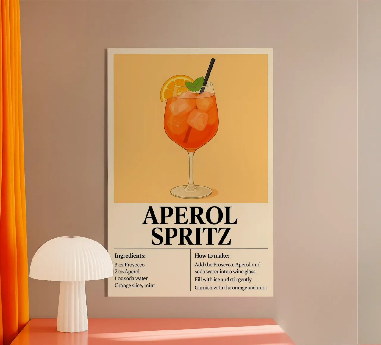 How to make Aperol Spritz plexiglass da KevKon