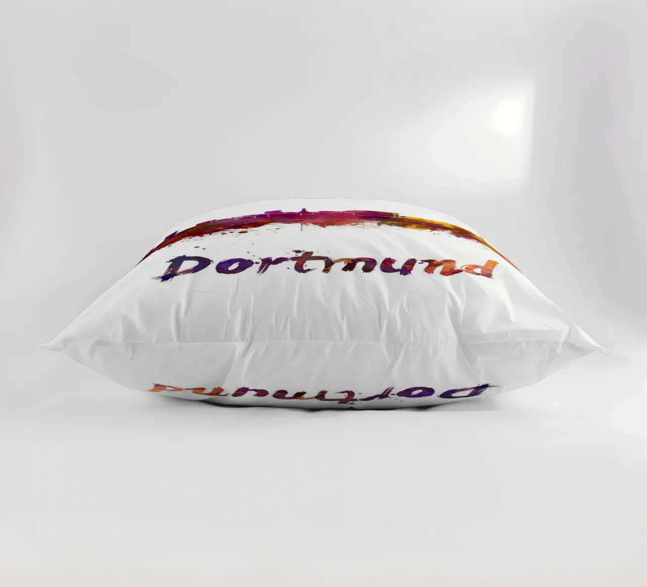 Lo skyline di Dortmund cuscino da 🎨 Point and Art