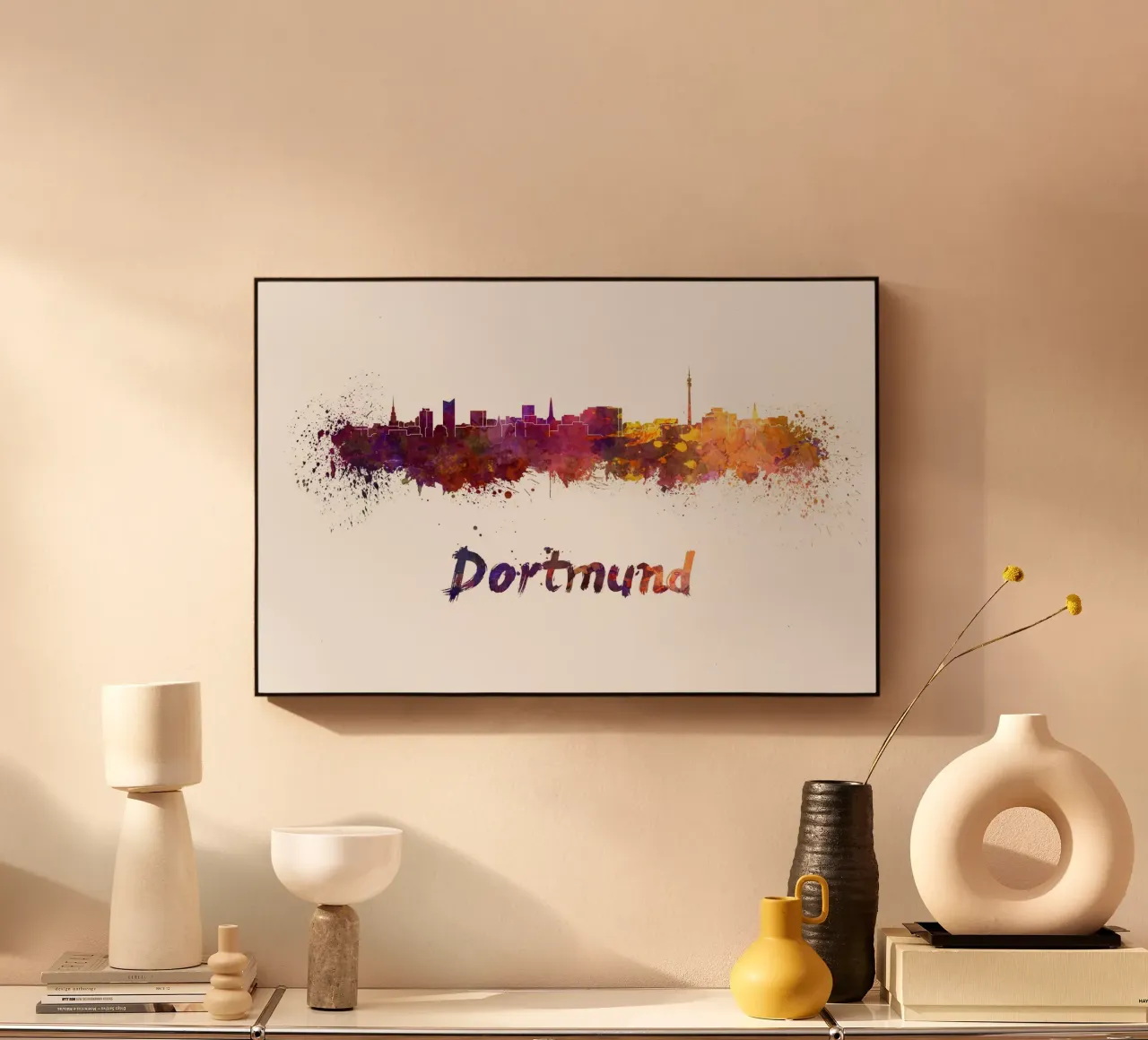 Horizonte de Dortmund metacrilato de 🎨 Point and Art