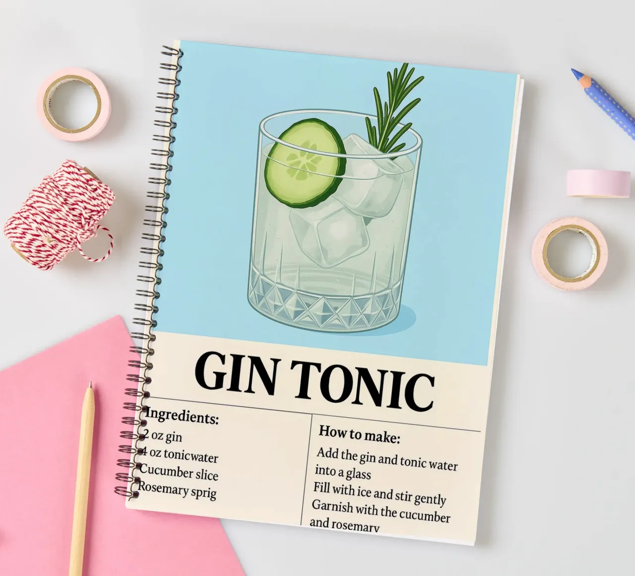 How to make Gin Tonic diario ad anelli da KevKon