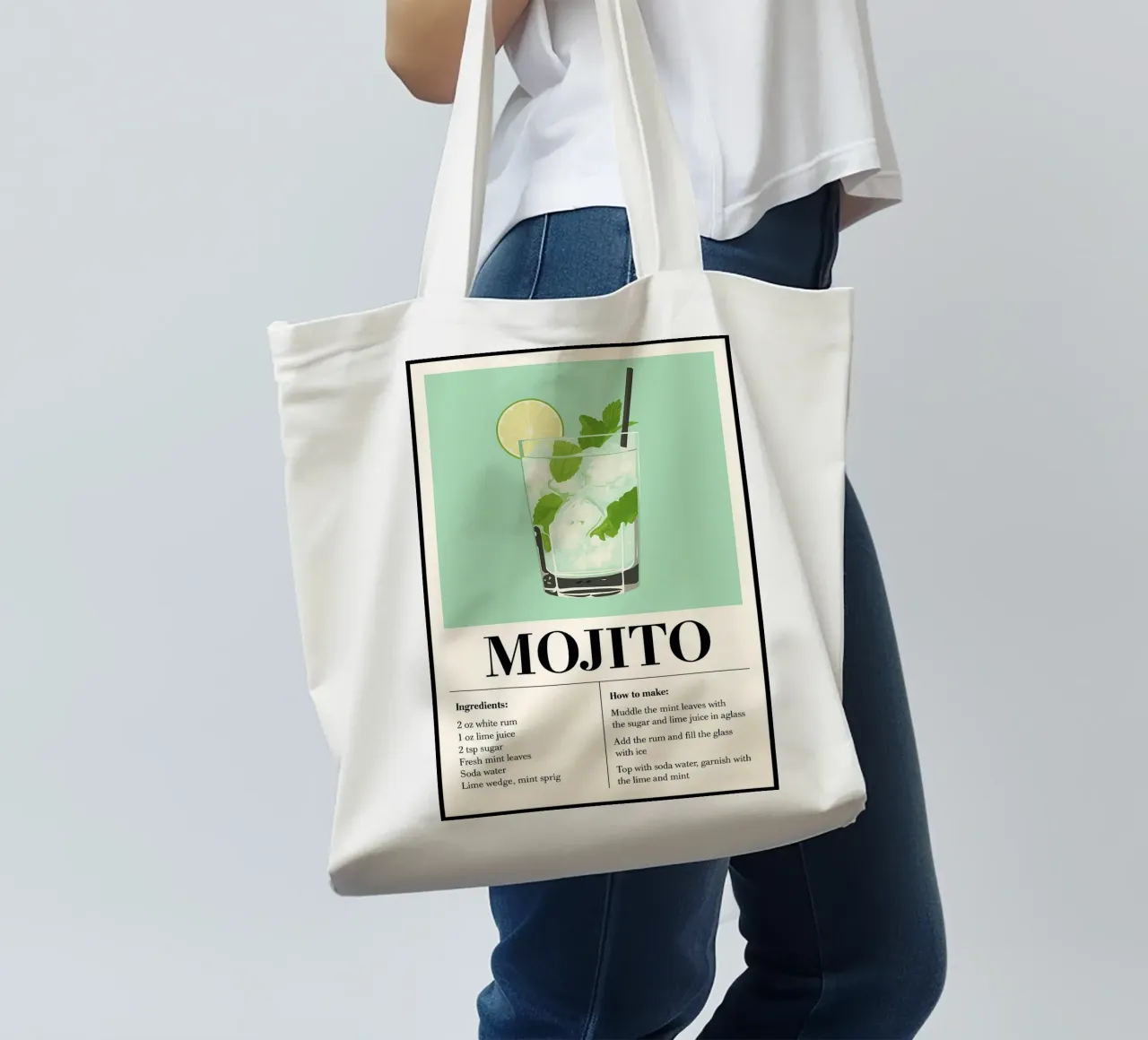 How to make Mojito borsa in juta da KevKon