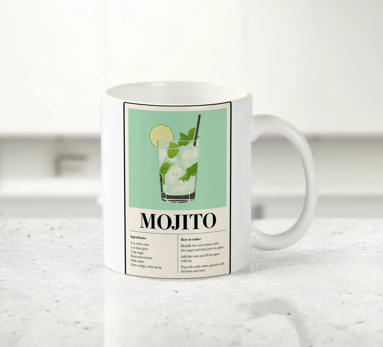 How to make Mojito tazza in ceramica da KevKon