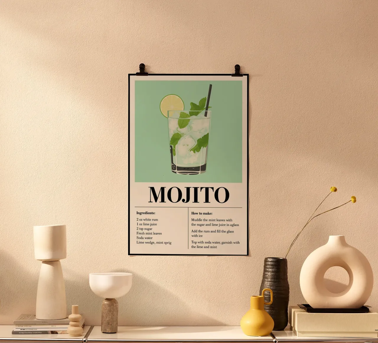 How to make Mojito poster da KevKon