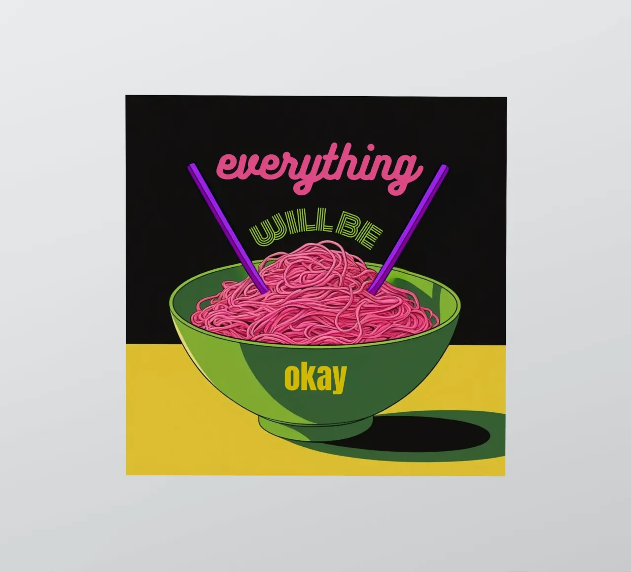 everything will be okay sticker by fummelhummel
