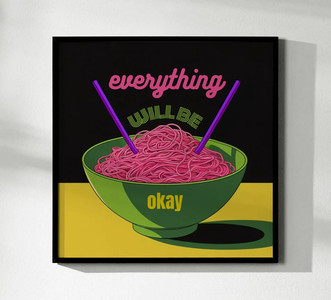 everything will be okay poster by fummelhummel