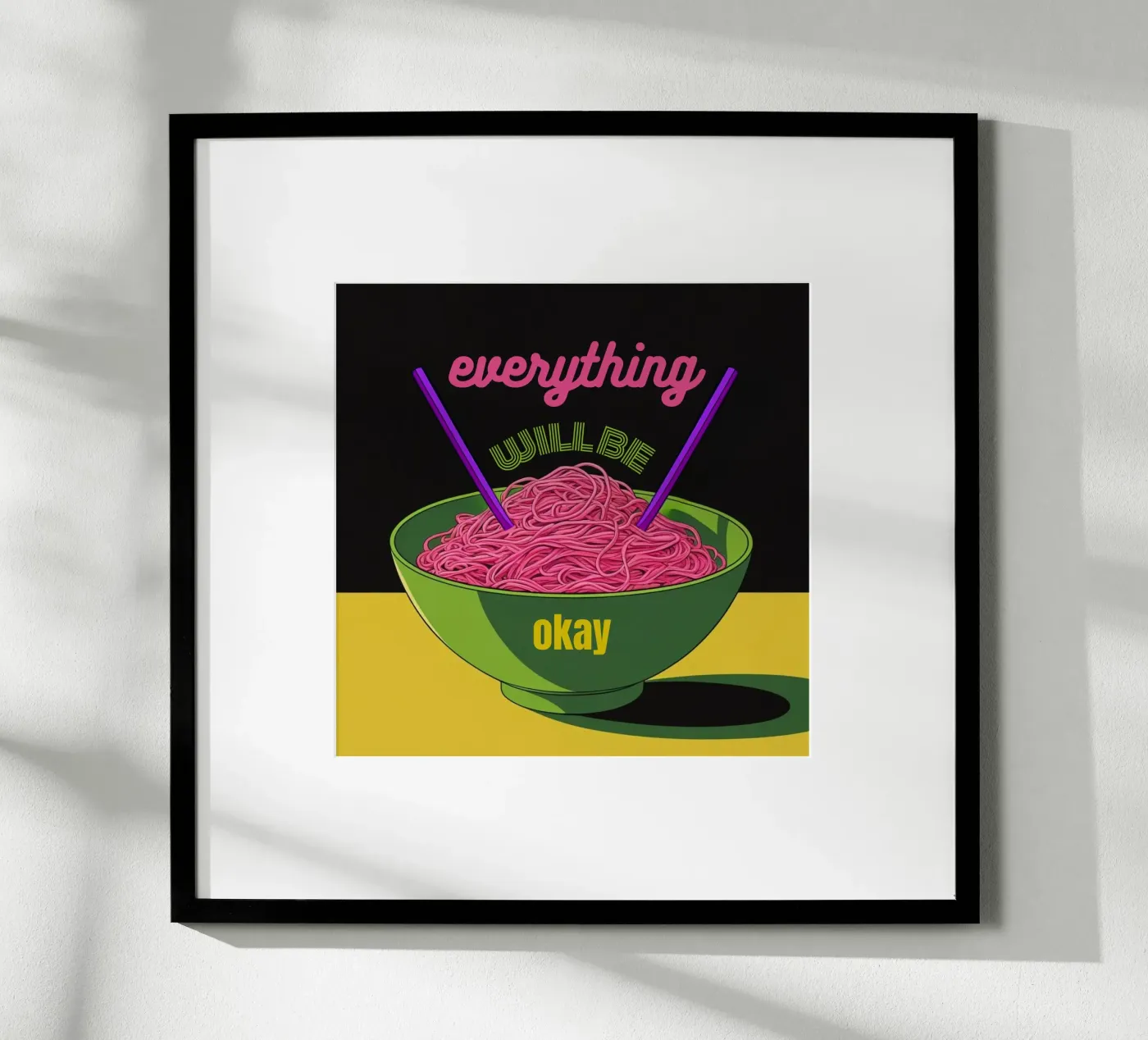 everything will be okay poster by fummelhummel