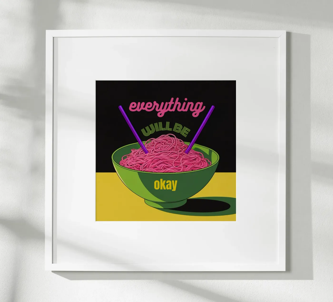 everything will be okay poster by fummelhummel