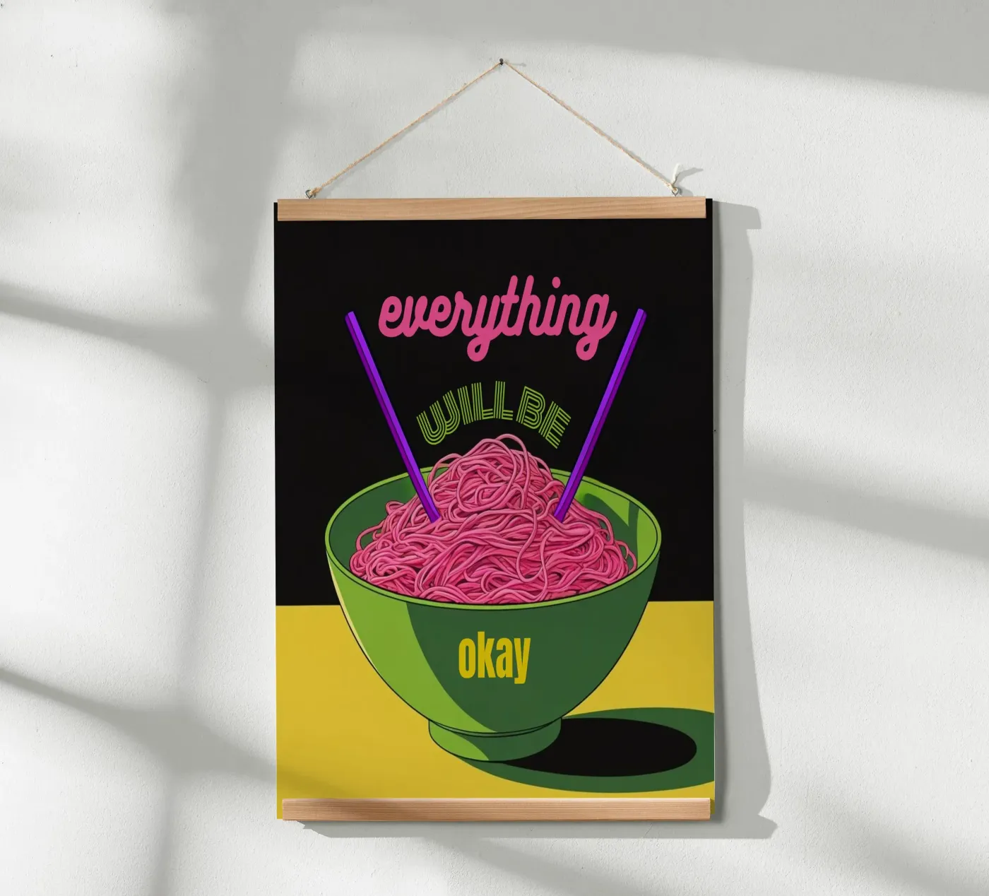 everything will be okay poster by fummelhummel