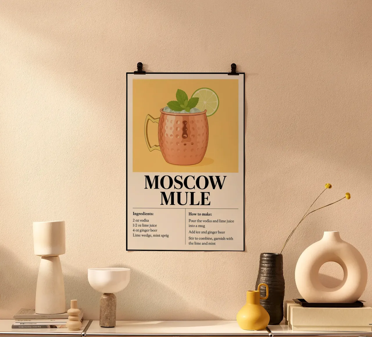 How to make Moscow Mule poster da KevKon