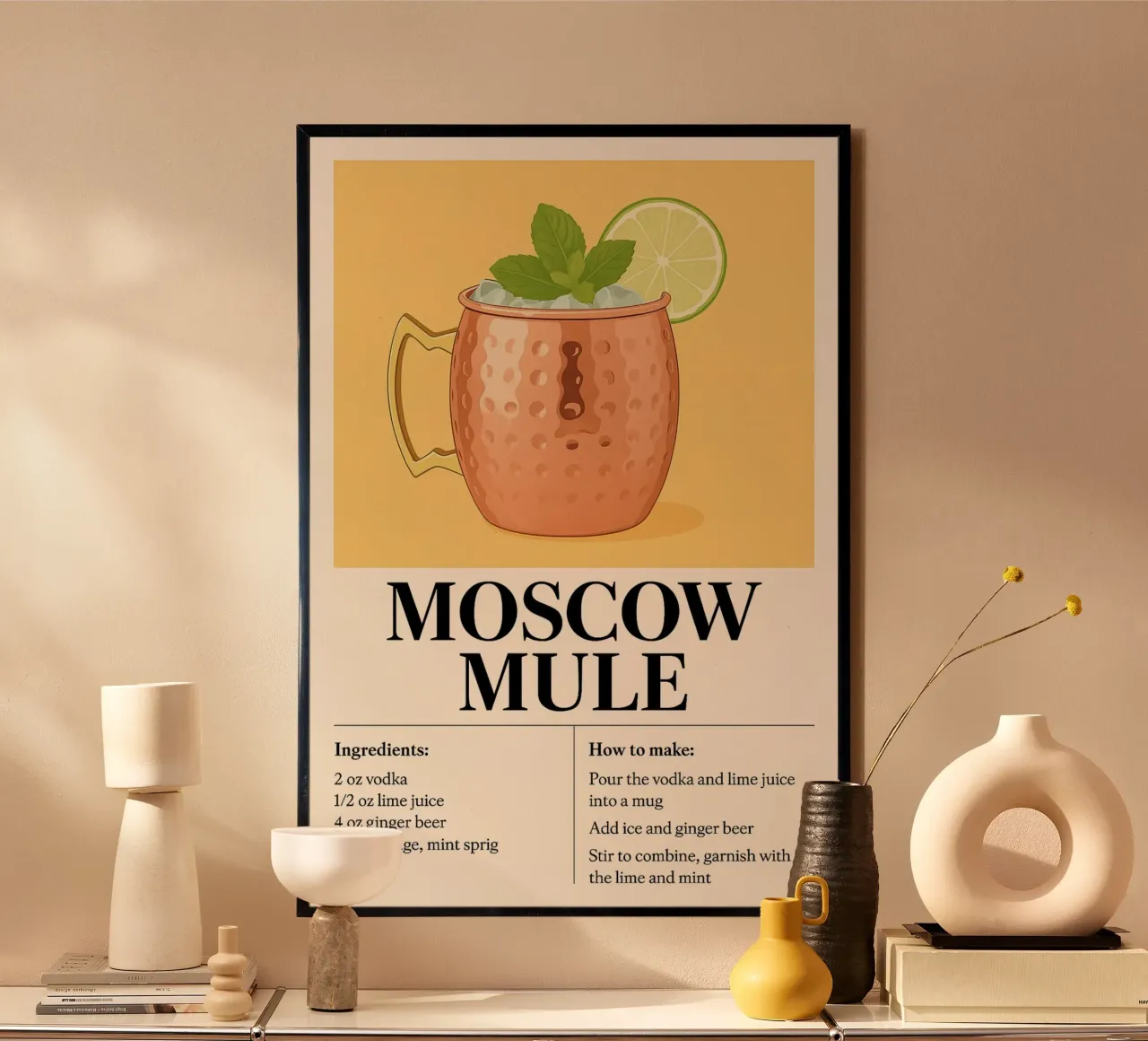 How to make Moscow Mule poster da KevKon