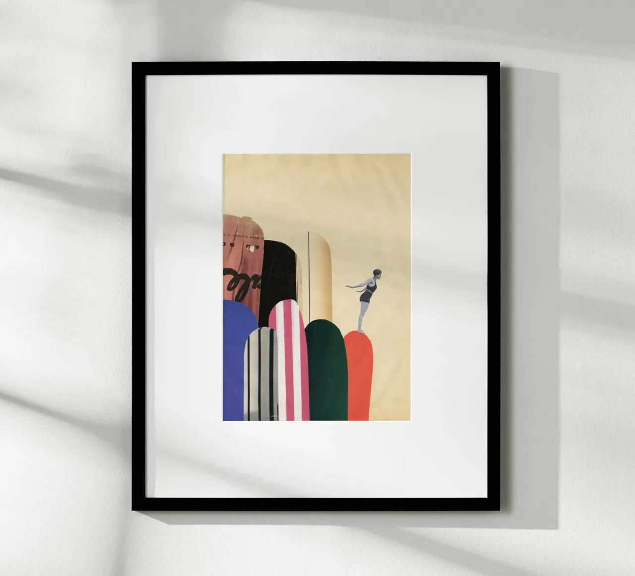 Immersione in roccia III poster da Cassia Beck Collage