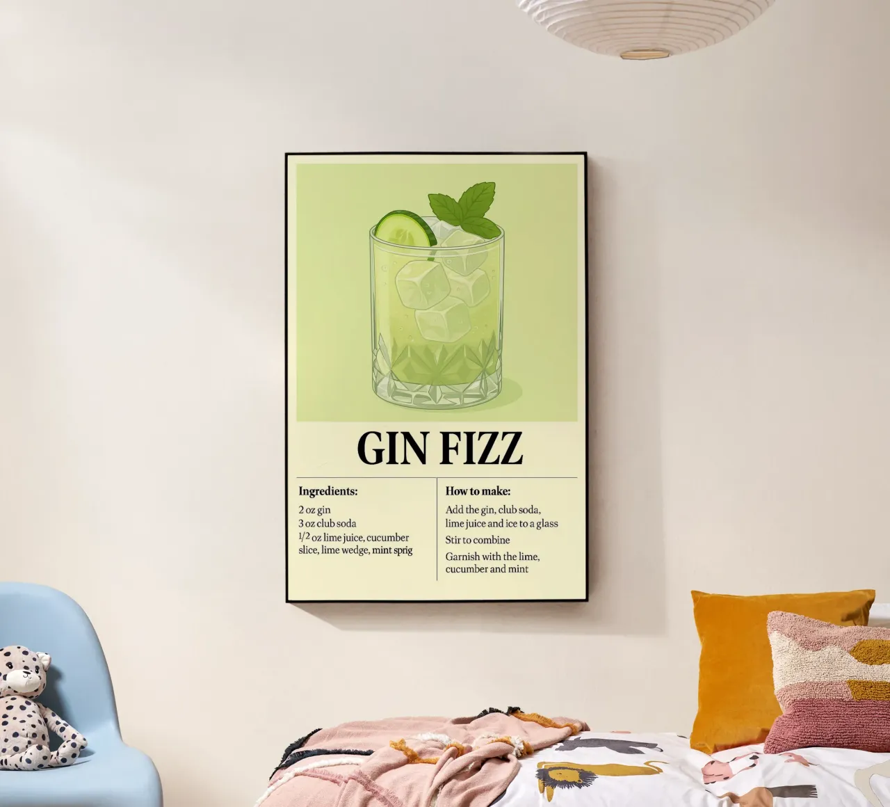 How to make Gin Fizz Acryl-Glas von KevKon