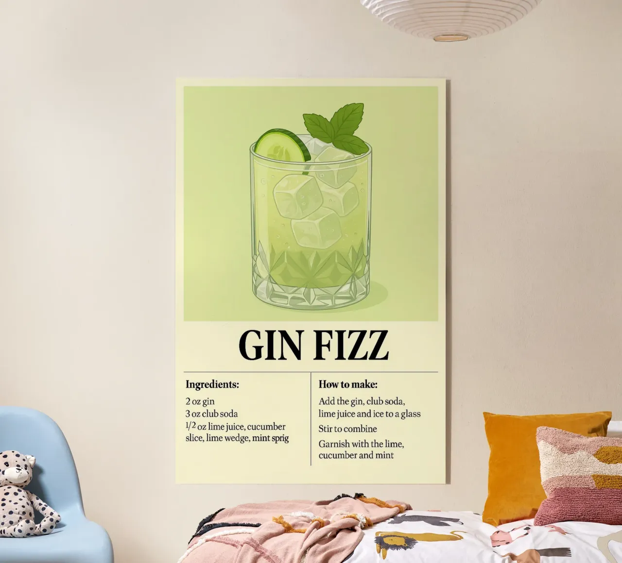 How to make Gin Fizz Acryl-Glas von KevKon