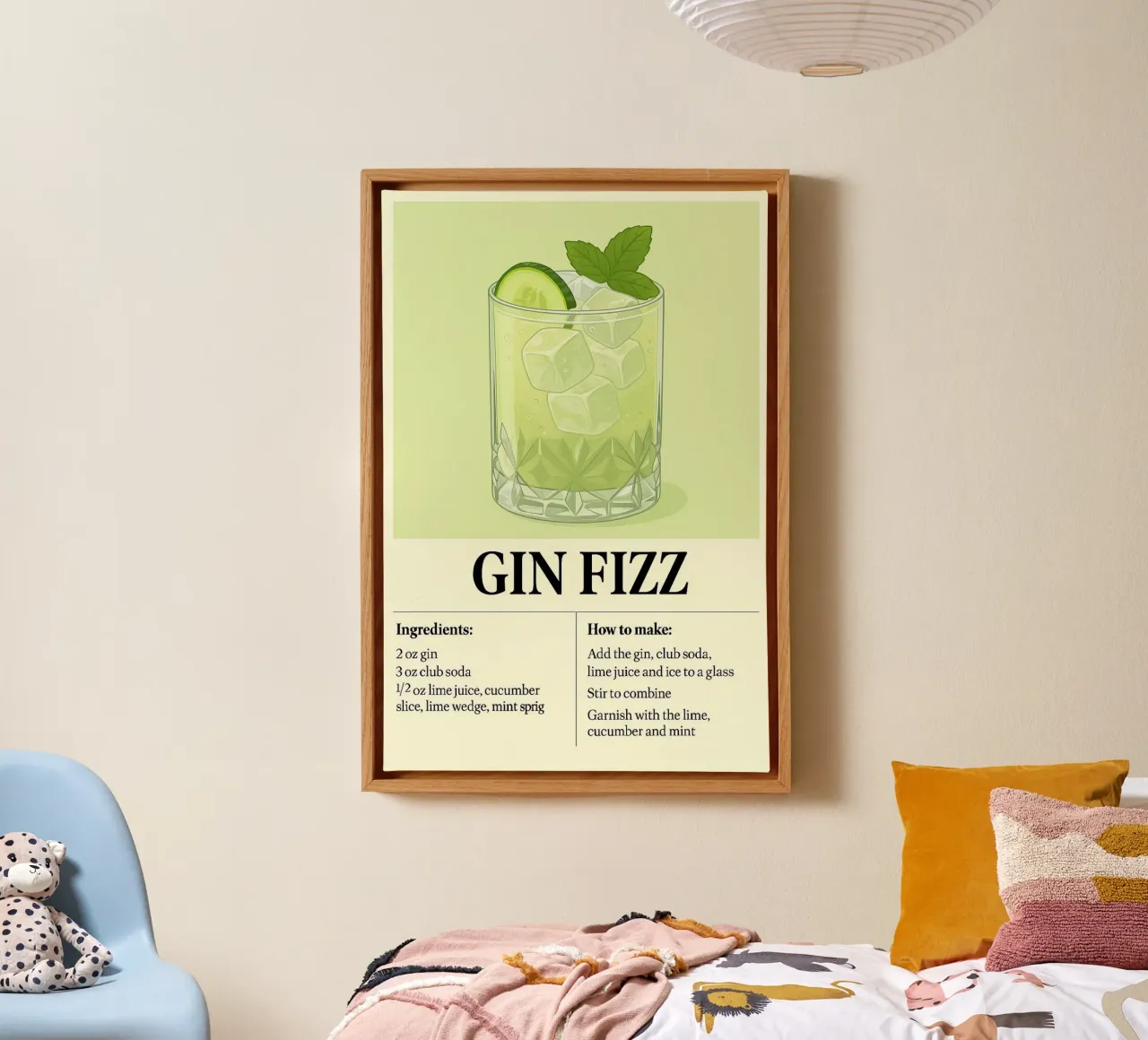 How to make Gin Fizz canvas van KevKon