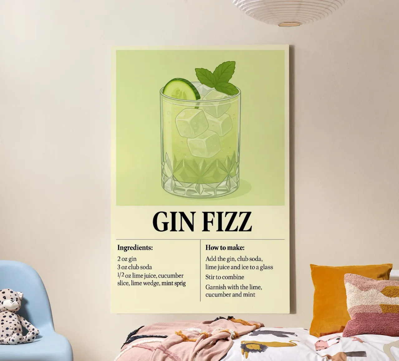 How to make Gin Fizz canvas van KevKon