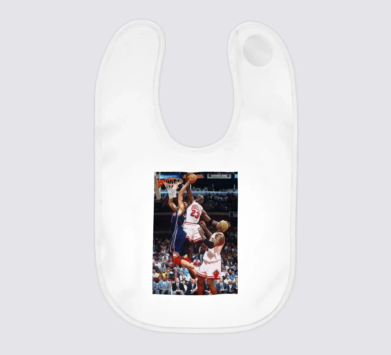 Salto di squadra dei Bulls bavaglino da FAKE ARTWORK STORE