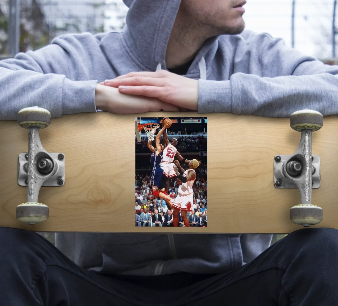 Bulls Team Jump autocollant de FAKE ARTWORK STORE