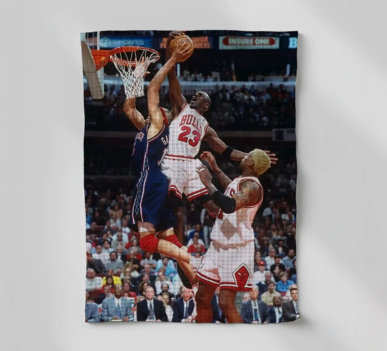 Bulls Team Jump torchon de FAKE ARTWORK STORE