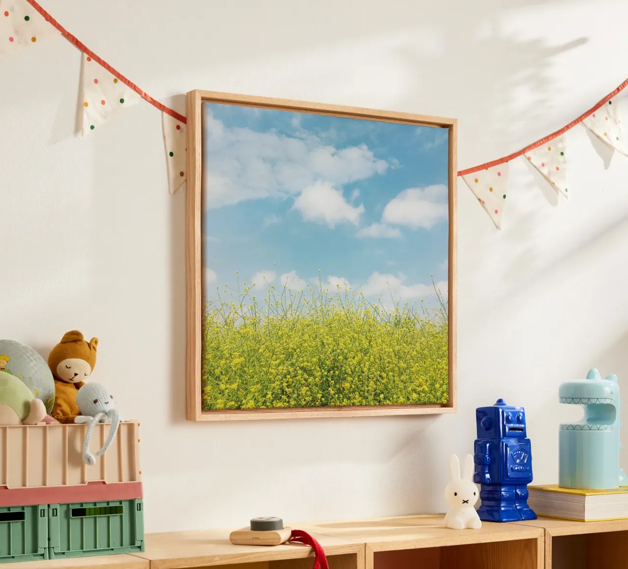 Golden Meadow canvas by Cassia Beck Photography