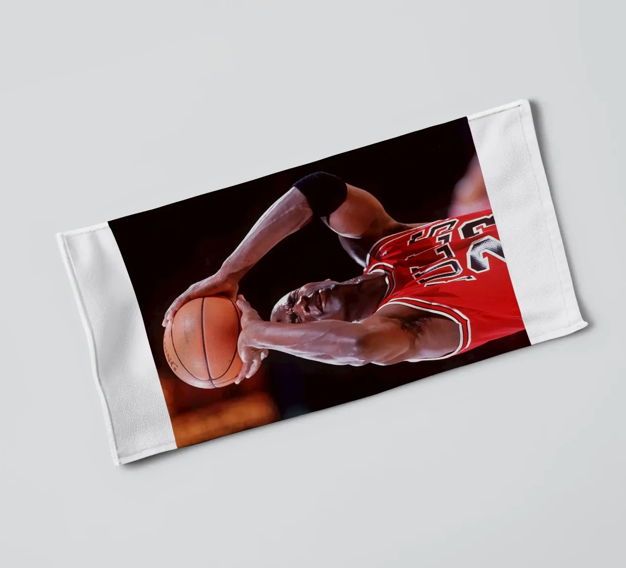 Bulls 23 Three Points towel by FAKE ARTWORK STORE