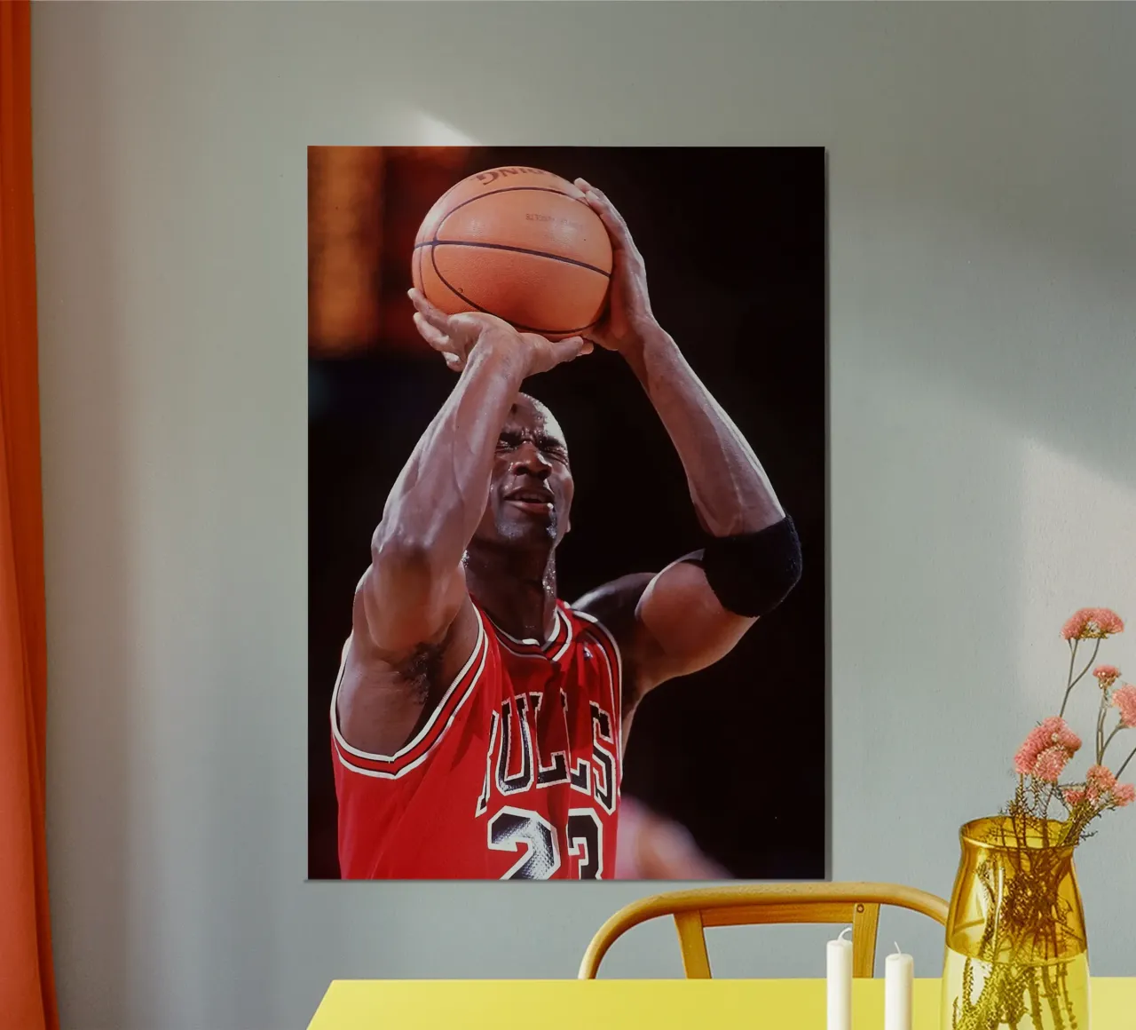 Bulls 23 Three Points poster by FAKE ARTWORK STORE