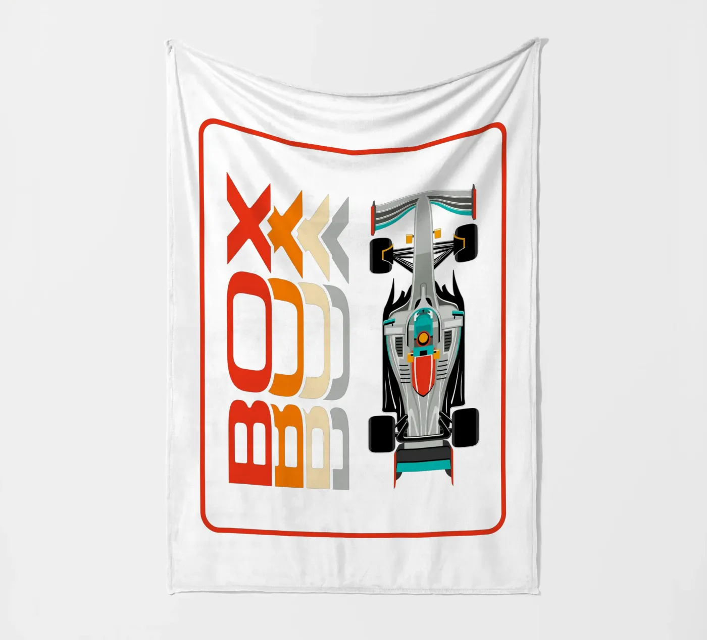 Box Box Box coperta in pile da Mariel Toigo