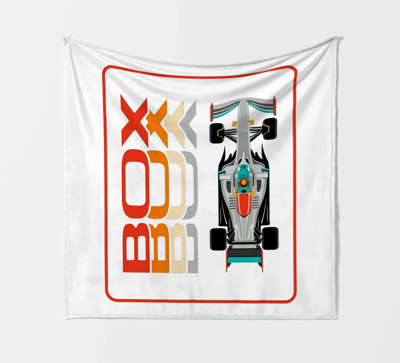 Box Box Box coperta in pile da Mariel Toigo