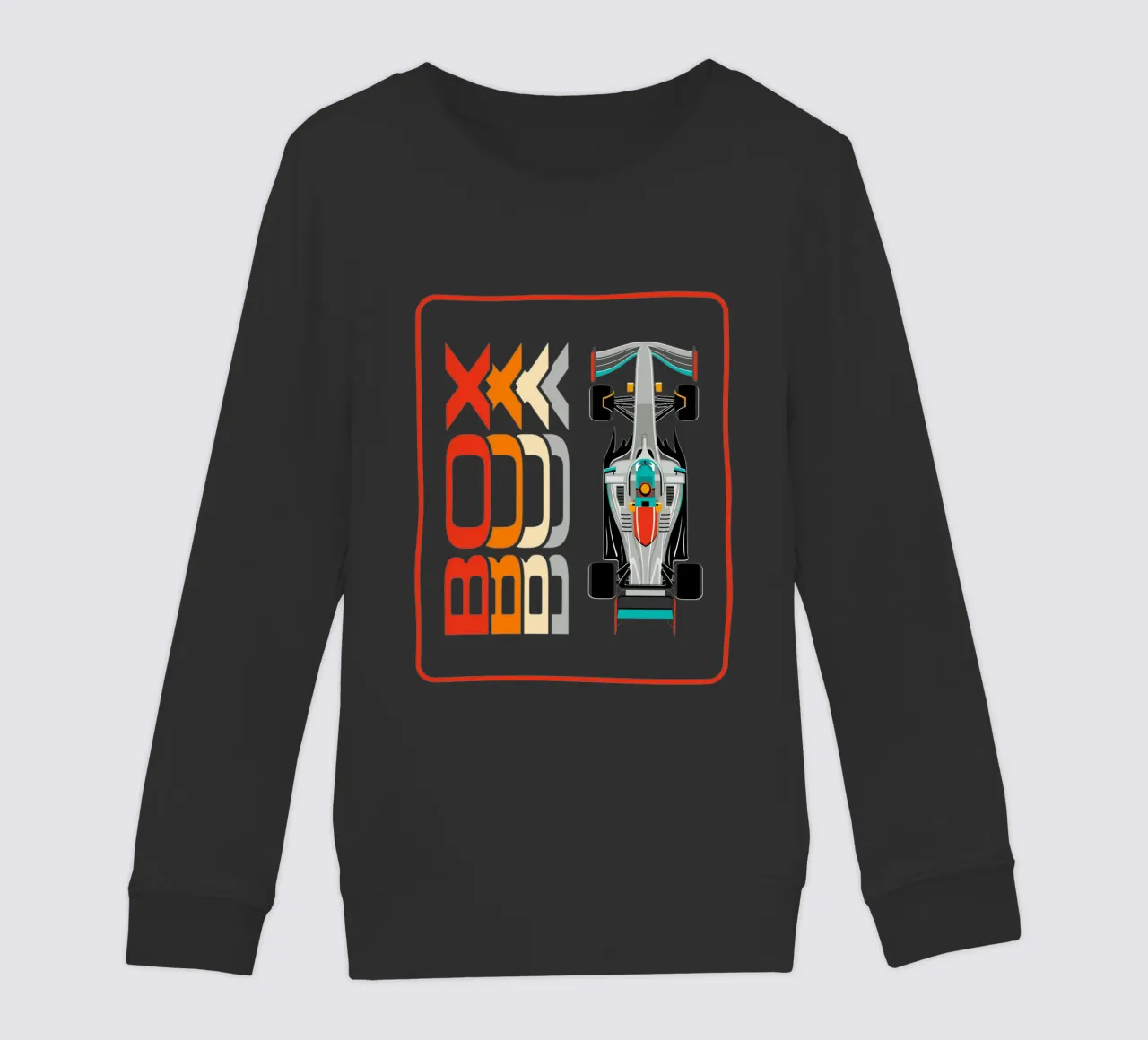 Box Box Box felpa bambino da Mariel Toigo