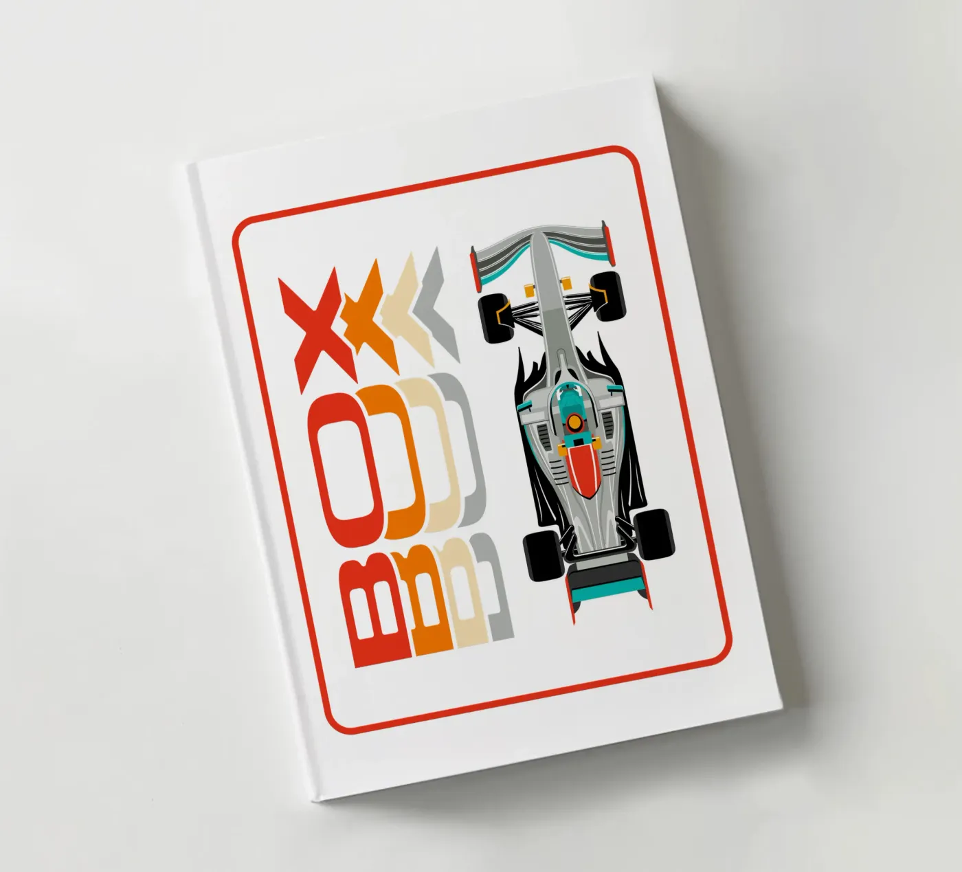 Box Box Box notebook by Mariel Toigo