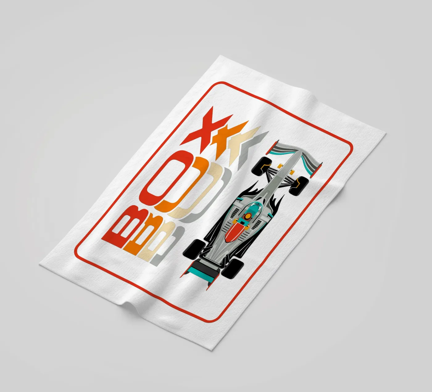 Box Box Box telo mare da Mariel Toigo