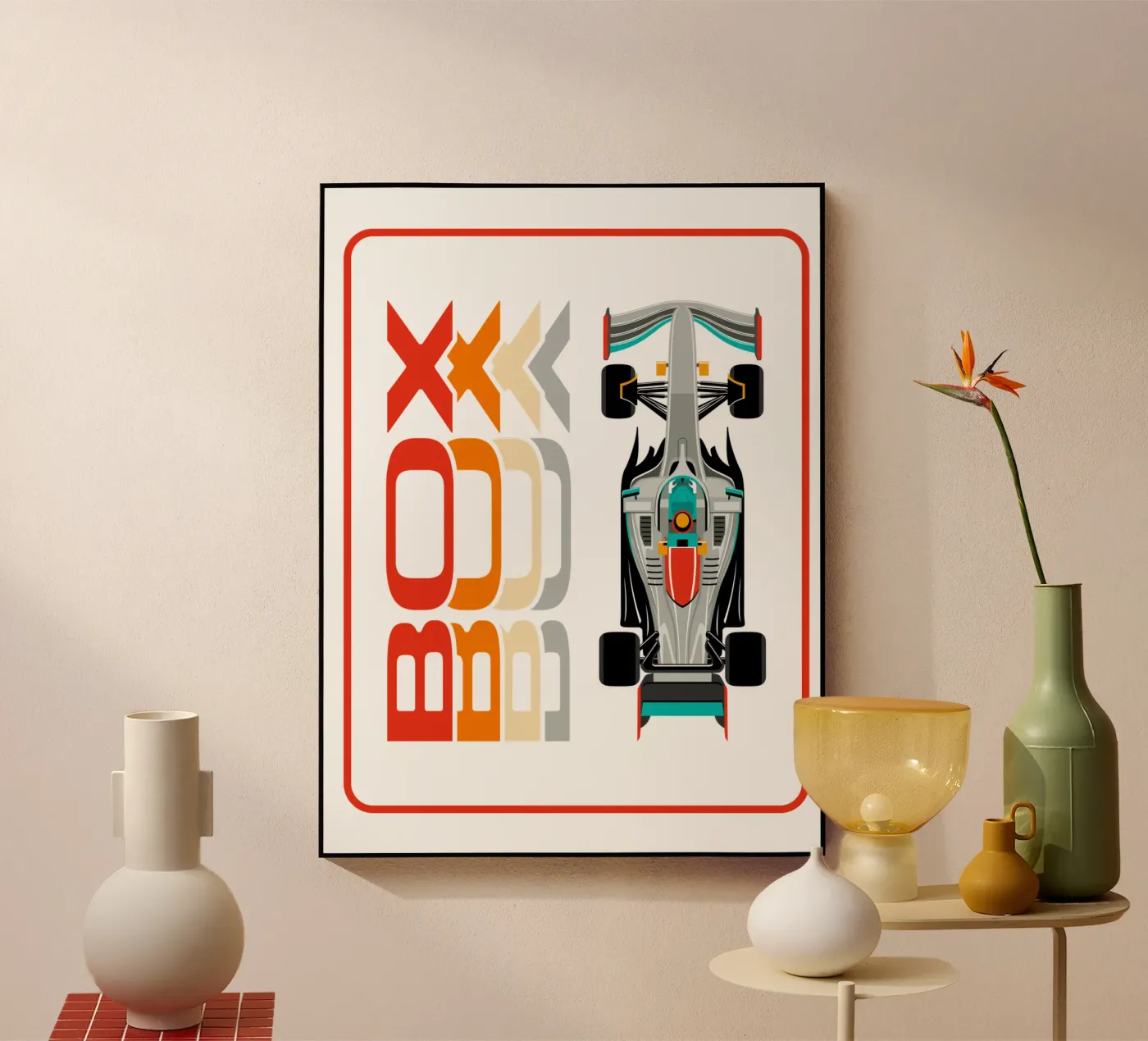 Box Box Box plexiglas de Mariel Toigo