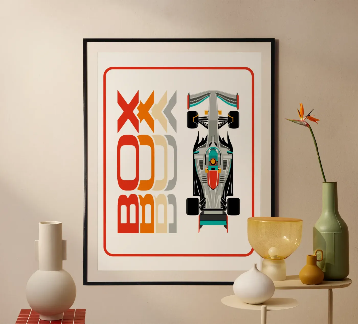 Box Box Box Poster von Mariel Toigo