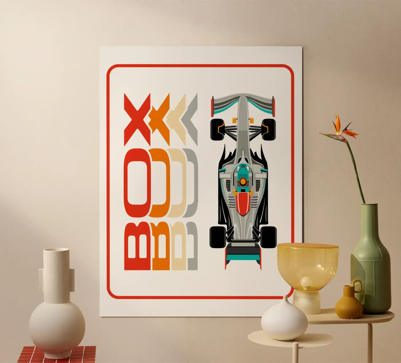 Box Box Box Poster von Mariel Toigo