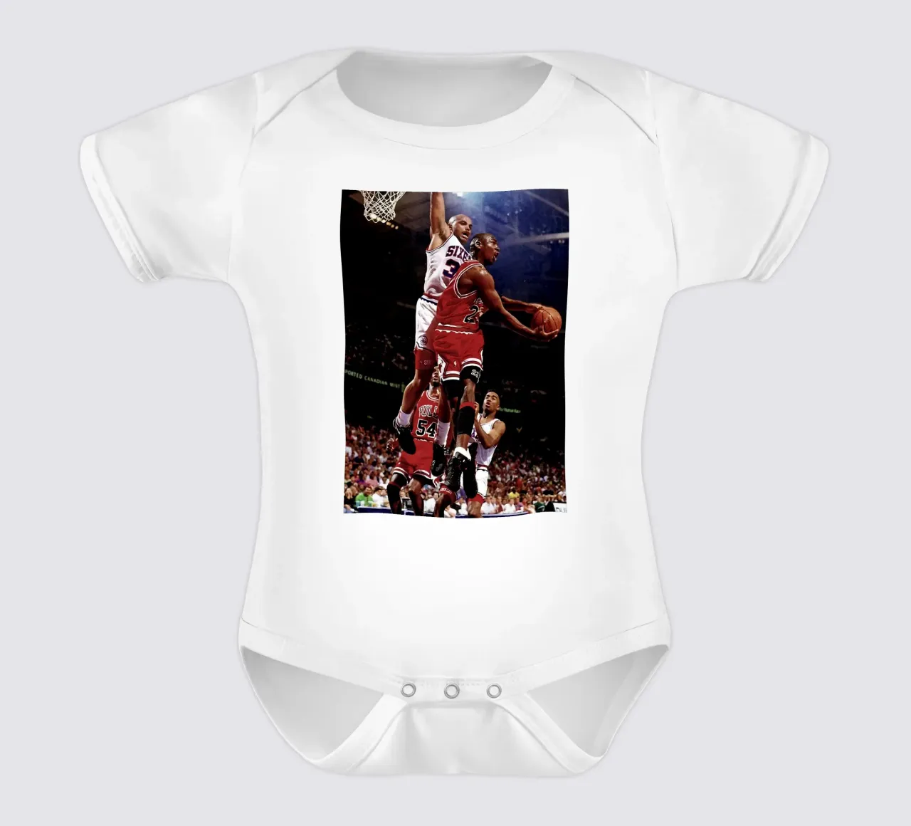 Sprung und Pointe Kurzarm Babybody von FAKE ARTWORK STORE