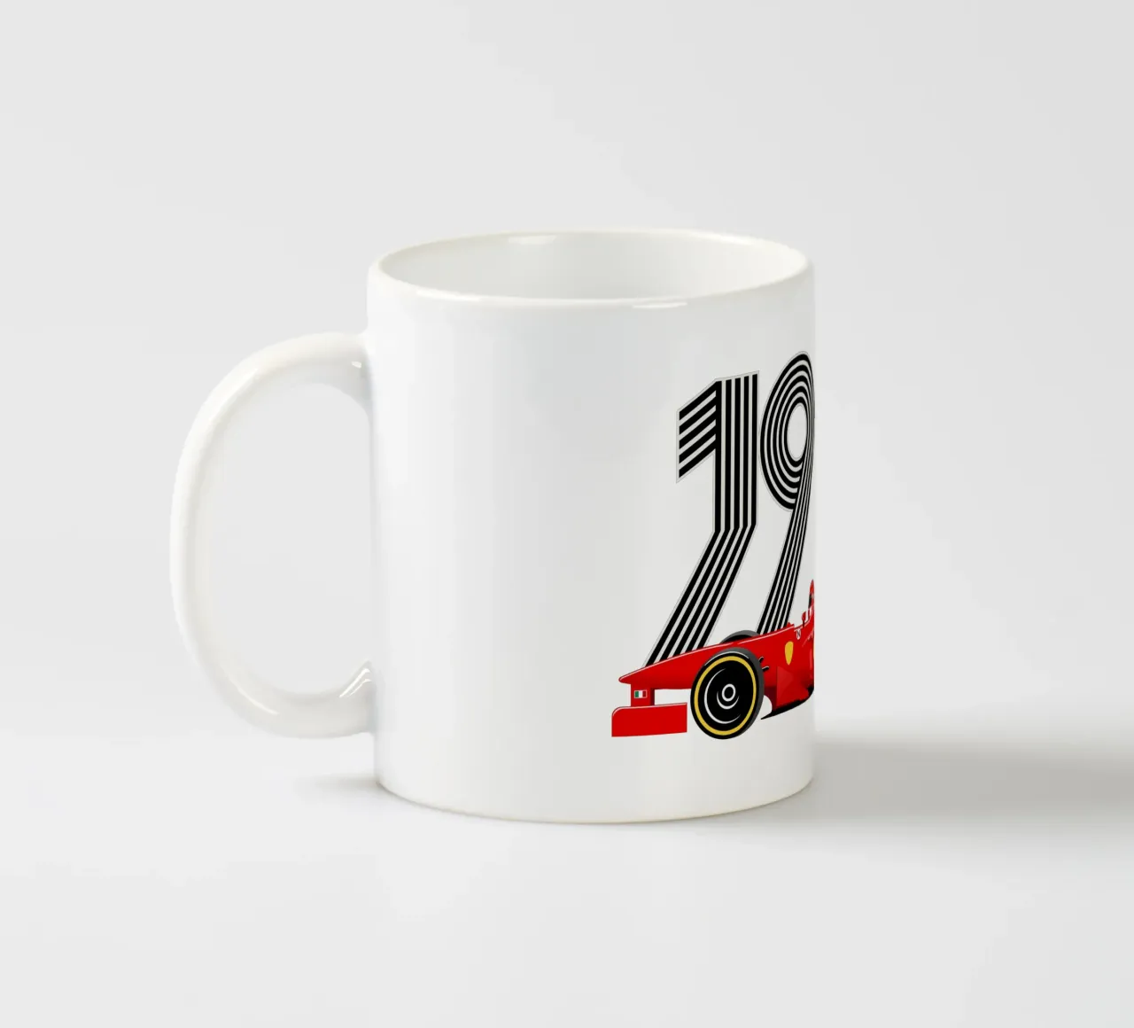 Schumi 1998 tazza in ceramica da Mariel Toigo