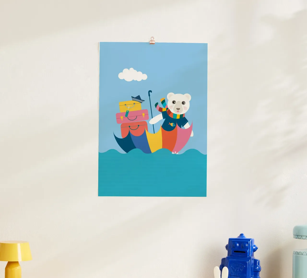 Aventuras a la vista: ¡Bear on the Go! hahnemühle de JaySan Studio