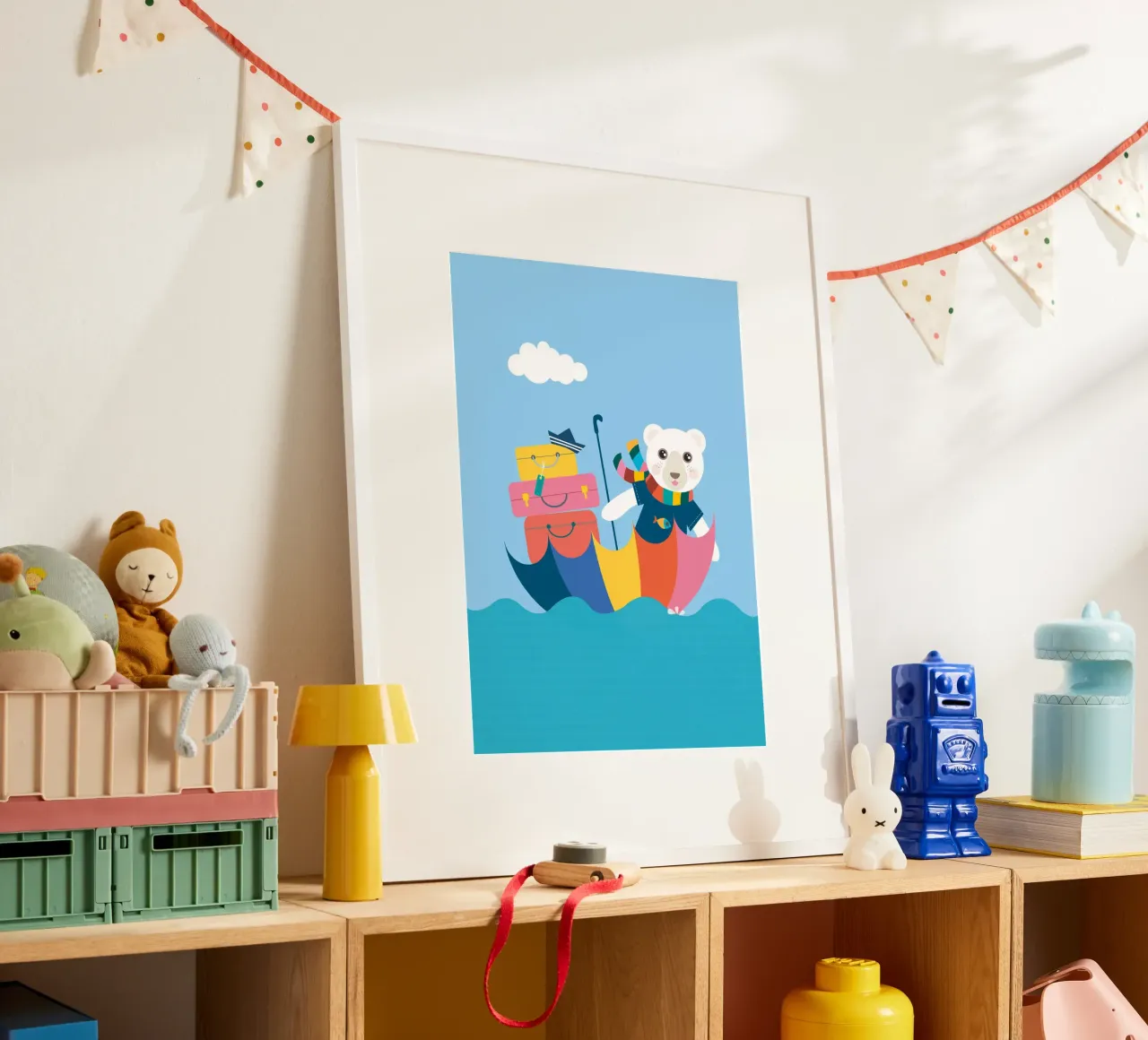 Aventuras a la vista: ¡Bear on the Go! hahnemühle de JaySan Studio