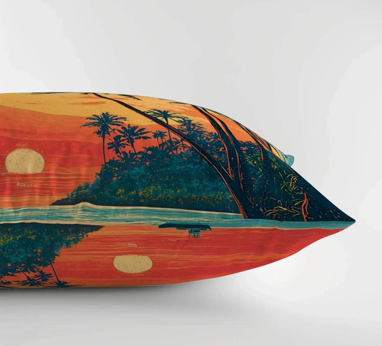 Kauai Hawaii vintage Reiseposter cuscino da Vintage Travel Art